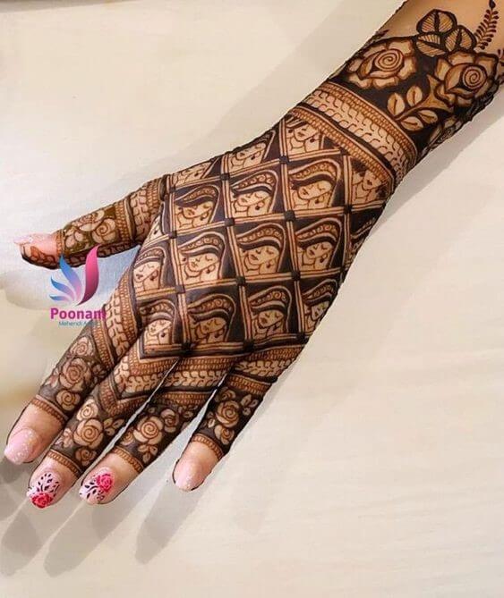 Back Hand Mehendi Designs