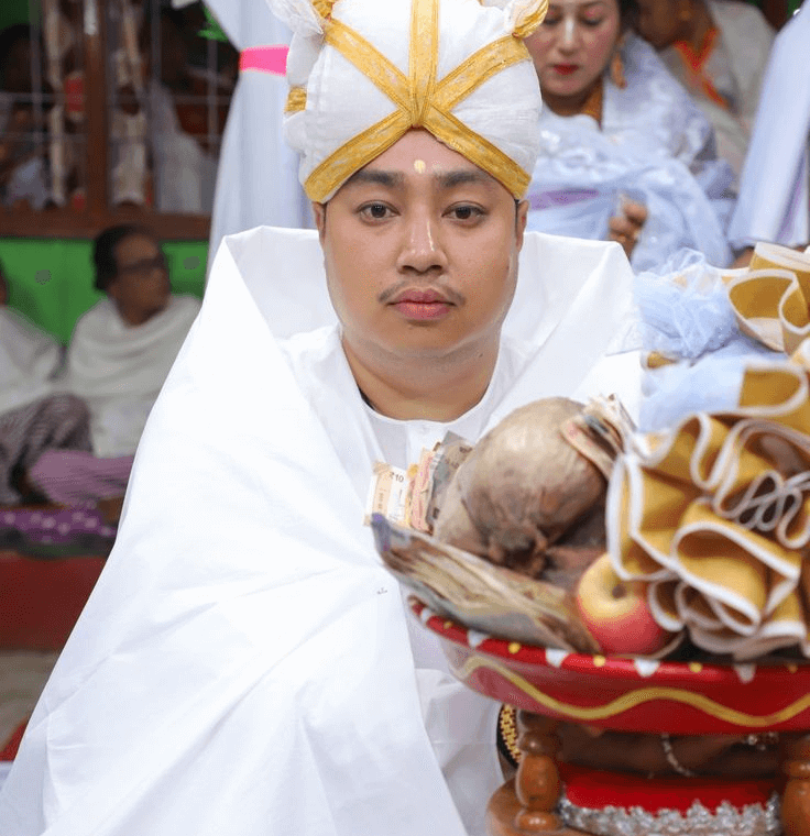 Manipuri Wedding Dress Groom 2 1