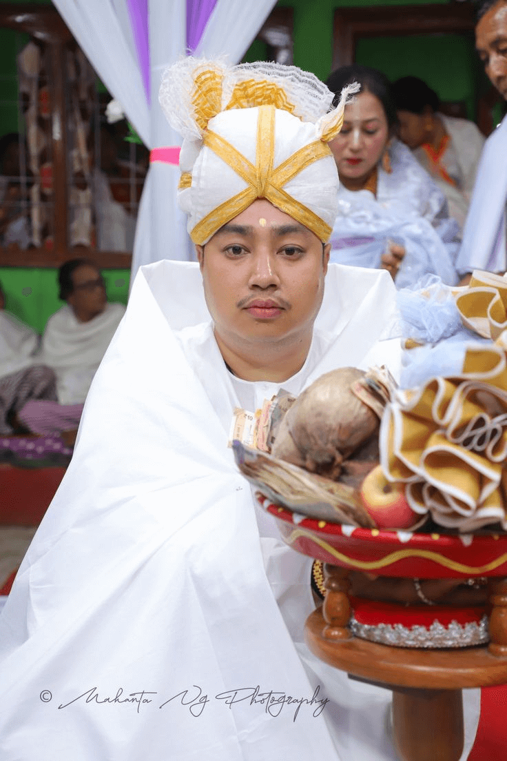 Bride Costume - Manipur | Bride costume, Manipur, East indian wedding