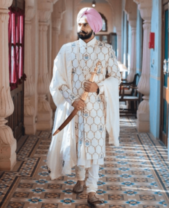 Wedding dress for Sikh groom 15