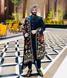 Wedding dress for Sikh groom 4