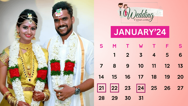 tamil wedding dates