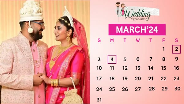 bengali wedding dates 2024 2