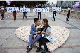 chinese wedding proposing