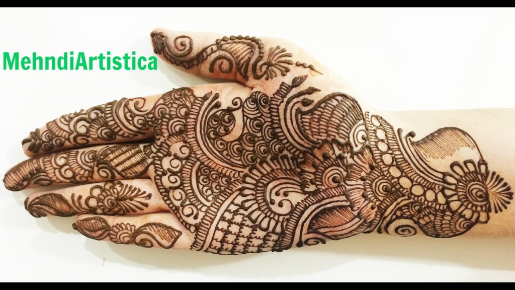 Arabic mehendi designs