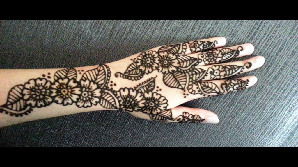 Arabic mehendi designs