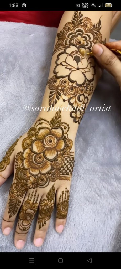 Dubai Mehendi Designs