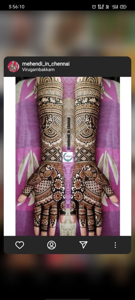 Mehendi Designs For Karwa Chauth