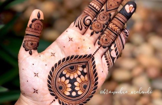 floral mehendi designs