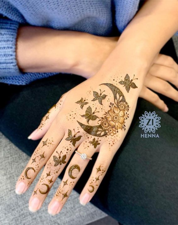 floral mehendi designs