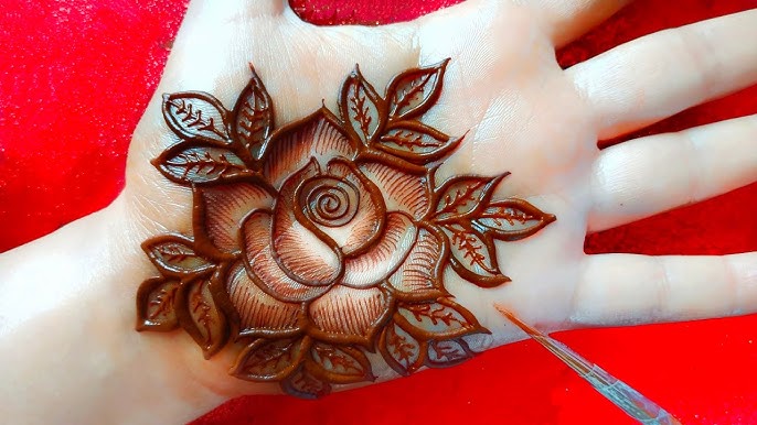 floral mehendi designs