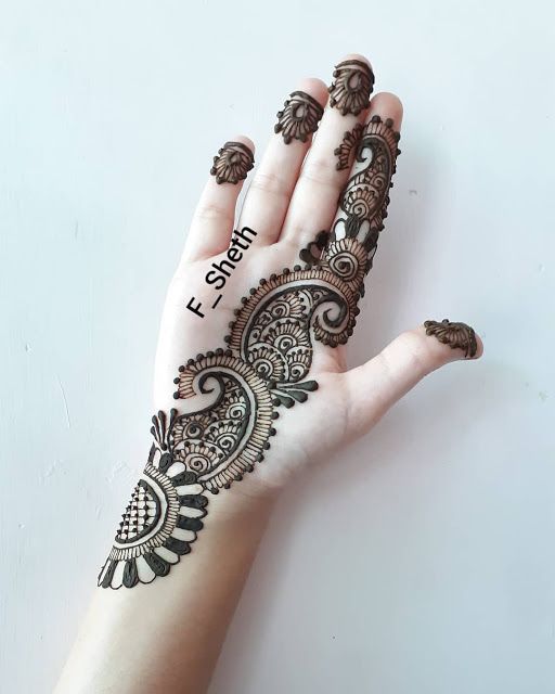 mehendi designs for girls 8