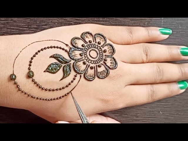 mehendi designs for girls 9