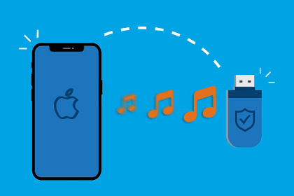 music from iphone to usb