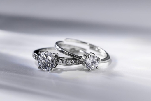 ethical oval diamond engagement ring